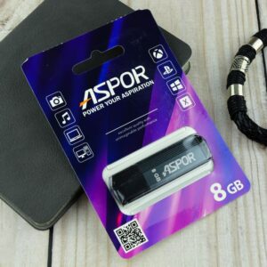Flash Drive 8G USB  2.0 Aspor PK_TG121GY (графит) нс 1