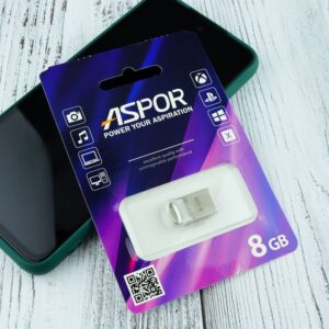 Flash Drive 8G USB  2.0 Aspor PK_TG105 (металл) нс 1