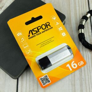 Flash Drive 16G USB  2.0 Aspor PK_TG121SL (серебро) нс 1