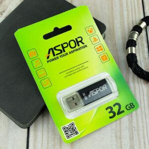 Flash Drive 32G USB  2.0 Aspor PK_ROCKETBK (чёрный) нс 1