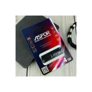 Flash Drive 4G USB  2.0 Aspor PK_TG121BK (чёрный) нс 1