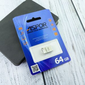 Flash Drive 64G USB  2.0 Aspor PK_TG105 (металл) нс 1