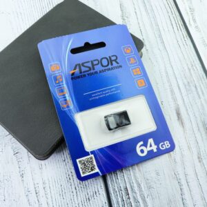 Flash Drive 64G USB  2.0 Aspor PK_TG120 (нано) нс 1