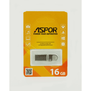 Flash Drive 16G USB  2.0 Aspor  PK_TG027 (метал) 1