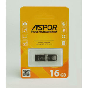 Flash Drive 16G USB  2.0 Aspor PK_TG117(метал) 1
