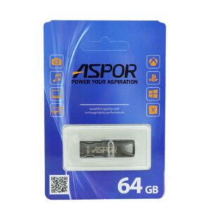 Flash Drive 64G USB  2.0 Aspor PK_TG117 (метал) 1