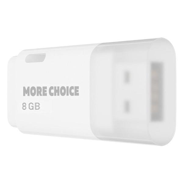 Флеш накопитель памяти USB 8GB 2.0 More Choice MF8 (White) 1 Флеш накопитель памяти USB 8GB 2.0 More Choice MF8 (White) 1