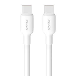 Кабель Type-C/Lightning USAMS US-SJ624 U84 20W PD Charging 0.5m white 1