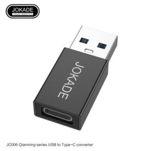 Адаптер Jokade JC006 USB (папа) - Type-C (мама) silver 1