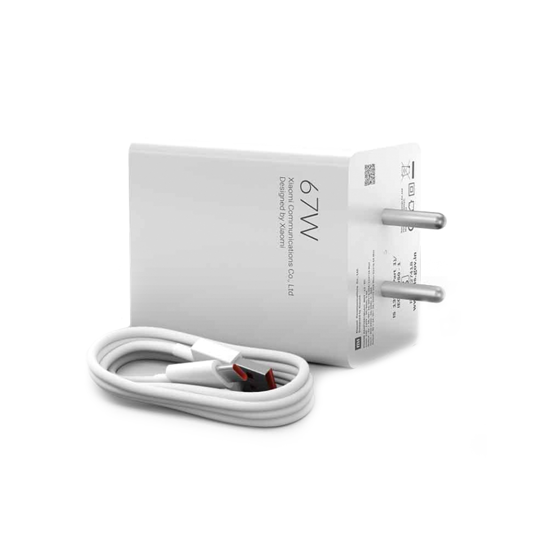 Адаптер питания+кабель Xiaomi 67W Cable Type-C Quick Charge 4.0 MDY-12-ES 1 Адаптер питания+кабель Xiaomi 67W Cable Type-C Quick Charge 4.0 MDY-12-ES 1