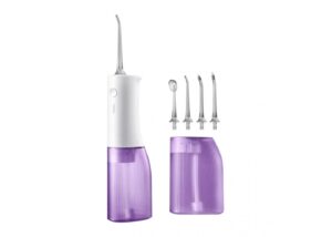 Портативный ирригатор Xiaomi Soocas W3 Pro Portable Electric Oral Irrigator (4 насадки) Purple CN 1