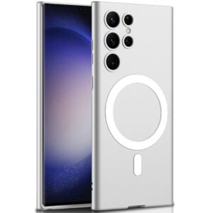 Накладка MagSafe Case для Samsung S23 Ultra grey 1