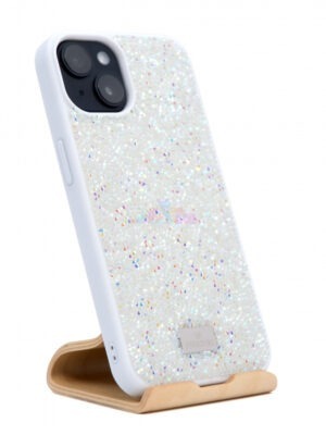 Чехол Swarovski iPhone 14 белый 1