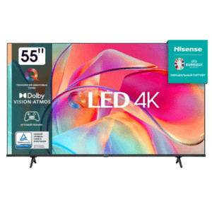 Телевизор HISENSE 55E7KQ PRO черный QLED 1