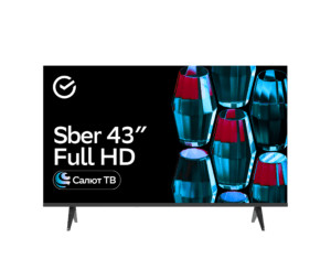 Телевизор Sber SDX 43F2124 черный 1920x1080, Full HD, 60 Гц, Wi-Fi, Smart TV, Салют ТВ 1 Телевизор Sber SDX 43F2124 черный 1920x1080, Full HD, 60 Гц, Wi-Fi, Smart TV, Салют ТВ 1