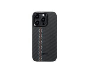 Чехол PITAKA Fusion Weaving MagEZ Case 4 для iPhone 15 Pro 6.1" принт рапсодия (Rapsody)