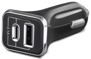 АЗУ Akai CH-6D09 USB-A +Type-C 3.1A черный 1