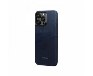 Чехол PITAKA Fusion Weaving MagEZ Case 4 для iPhone 15 Pro MAX 6.7" принт (Over the horizon) 1