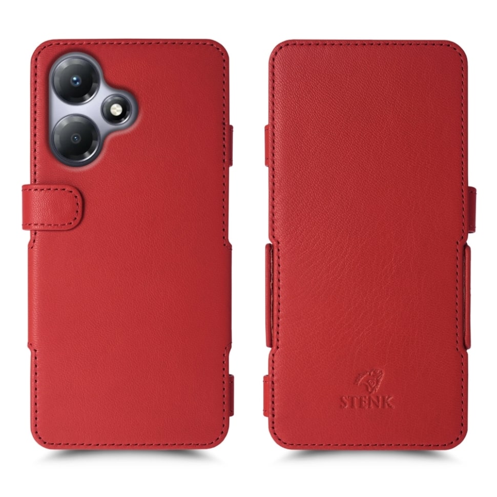 Чехол-книжка Premium Infinix Hot 30 Play NFC Красный 1 Чехол-книжка Premium Infinix Hot 30 Play NFC Красный 1