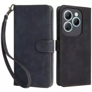 Чехол-книжка Premium Infinix Hot 40/Hot 40 Pro Черный 1