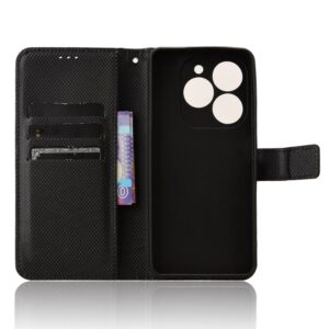 Чехол-книжка Premium Infinix Hot 40i 4G Черный 1