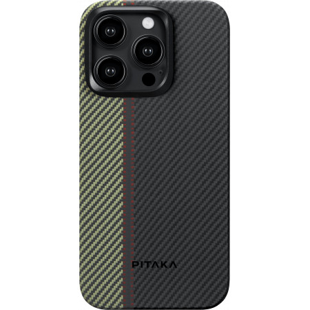 Чехол PITAKA Fusion Weaving MagEZ Case 4 для iPhone 15 Pro MAX 6.7", принт Звезды (Star) 1 Чехол PITAKA Fusion Weaving MagEZ Case 4 для iPhone 15 Pro MAX 6.7", принт Звезды (Star) 1