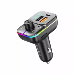 FM modulator Earldom ET-M86 2USB+USB-C 3,1A black 1