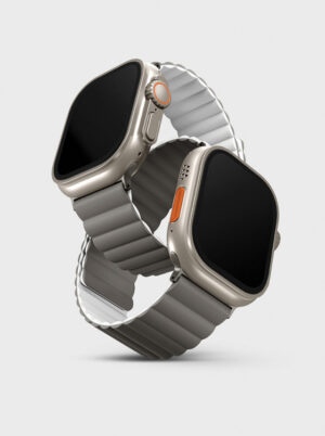 Ремешок Uniq Revix Premium для Apple Watch 49/45/44/42 цвет Угольный/Серый 1