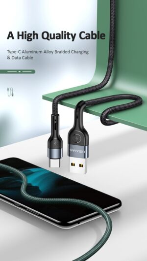 Кабель USB/Lightning USAMS US-SJ448 U55 1m black 1