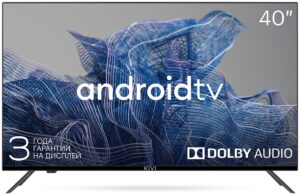 Телевизор LED Kivi 40" 40F740NB черный FULL HD 60Hz DVB-T DVB-T2 DVB-C WiFi Smart TV 1 Телевизор LED Kivi 40" 40F740NB черный FULL HD 60Hz DVB-T DVB-T2 DVB-C WiFi Smart TV 1