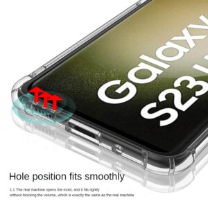 Накладка Clear case 1:1 для Samsung S23 clear 1