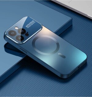 Чехол на Iphone 14 Plus AG-Case MagSafe-Blue 1