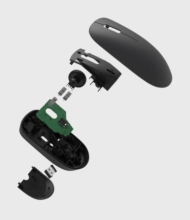Беспроводная мышь Xiaomi Wireless Mouse Lite 2 Black XMWXSB02YM 5 Беспроводная мышь Xiaomi Wireless Mouse Lite 2 Black XMWXSB02YM 5
