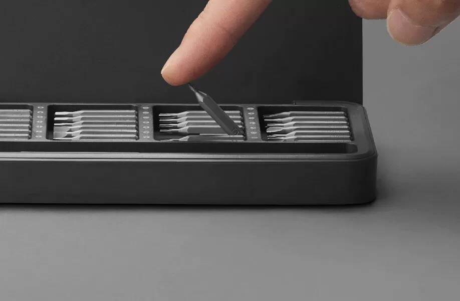 Отвертка с насадками Xiaomi HOTO 28 in 1 Precision Screwdriver Set QWLSD009 Black 3