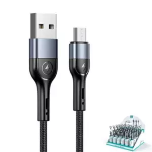 Кабель USB/Micro USAMS US-SJ450 U55 1m Black 1