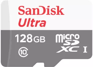 Карта памяти Micro  SanDisk Ultra 128Gb без адаптера 1