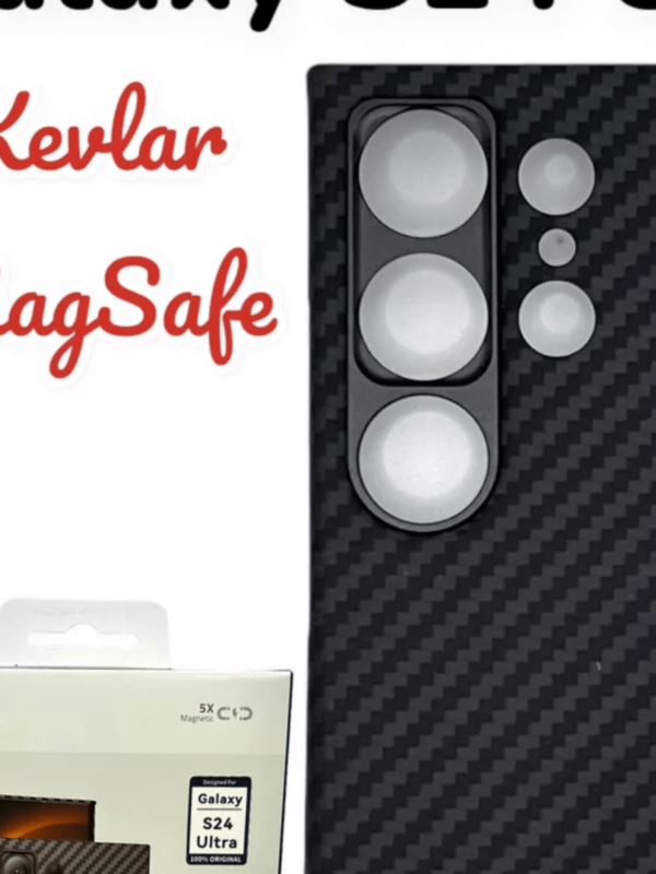 Накладка Keephone Mago Pro Series KP-MC0101 для Samsung S24Ultra black 1