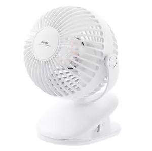 Настольный вентилятор с зажимом Remax F11 White 1