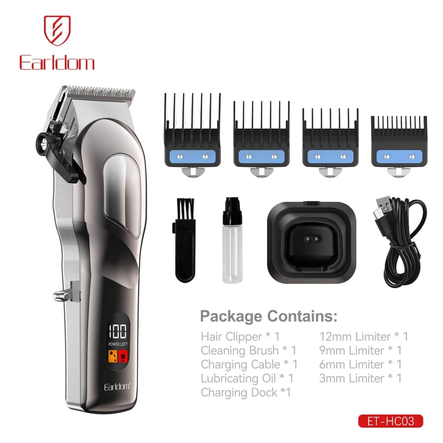 Машинка для стрижки Earldom ET-HC03 беспроводная 1 Машинка для стрижки Earldom ET-HC03 беспроводная 1