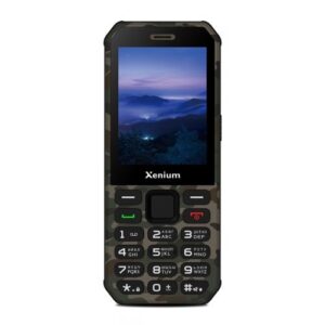 Мобильный телефон  Xenium X300 зеленый камуфляж 1