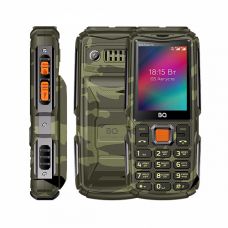 Мобильный телефон BQ 2410L Tank Power 4G Camouflage/Gunmetal 1