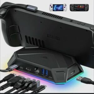 Док-станция RGB для Steam Deck, 8-в-1 и док-станции ROG Ally 1