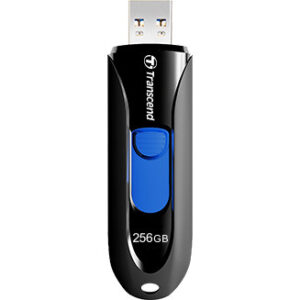 Флеш-драйвы Transcend JetFlash 790K 128Gb USB 3.0 black/blue 1