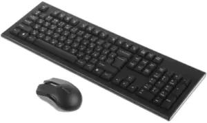Комплект беспр A4Tech 3000NS (клавиатура+мышь) black 1