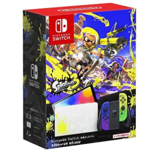 Игровая приставка Nintendo Switch OLED 64 ГБ, Splatoon 3 Edition (чип+sd 128Gb+ игры) 1