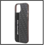 AMG для iPhone 14 Pro Max чехол Liquid silicone Big Logo Hard Grey 1