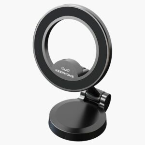 Автодержатель-подставка Keephone CR-105 MagHalo gunmetal 1