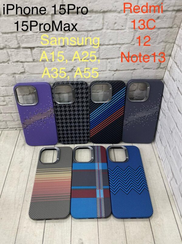 Накладка тонкая Carbon для Samsung Galaxy A35 Mix 1