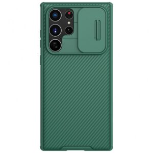 Чехол Nillkin для Galaxy S22 Ultra CamShield Pro case Deep Green 1