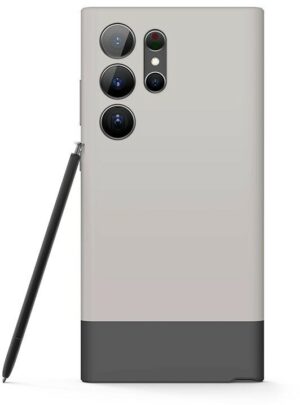 Elago для Galaxy S23 Ultra чехол GLIDE (tpu+pc) Transparent/Metal D Grey 1